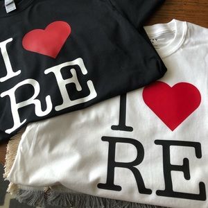 I heart real estate billboard graphic t
